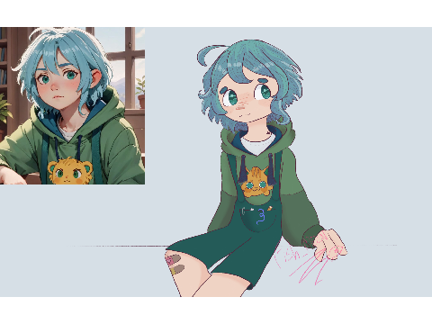 Louii!! [Silly OC art]