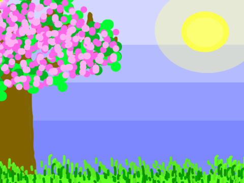 Cherry Blossom Paralax