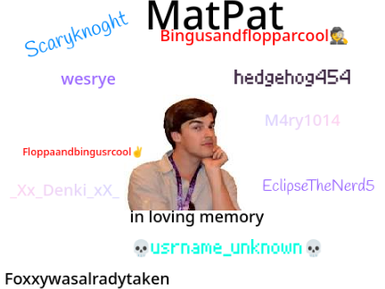 Sign if you’ll miss MatPat!! remix remix
