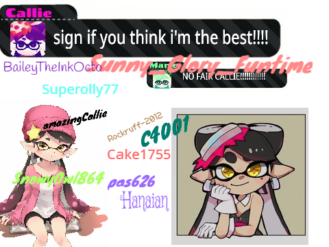 SIGN IF YOU THINK CALLIE IS THE BEST | remix cubed
