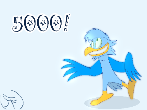 5000 Followers!! (Congrats Toon!)