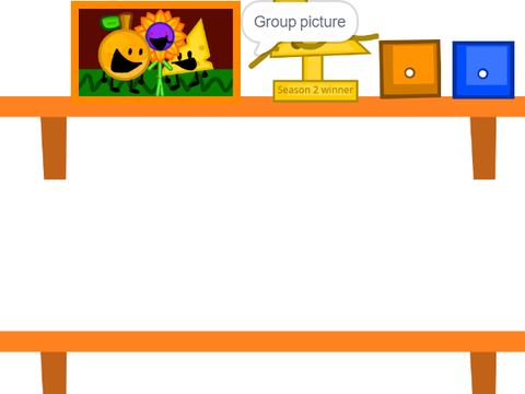 Orange's shelf