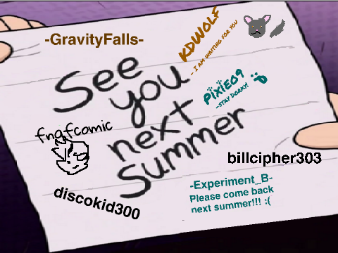 Sign The Goodbye Card!  remix remix