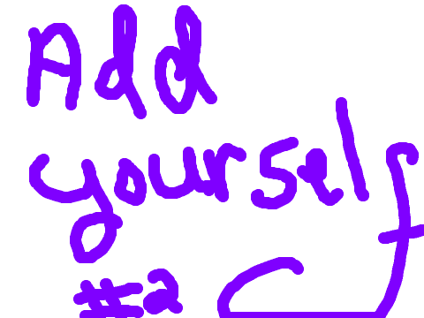 Add Yourself #2