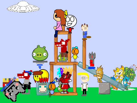Add Yourself At The Pig Tower! remix remix
