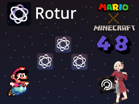 Mario X Minecraft 48: Rotur