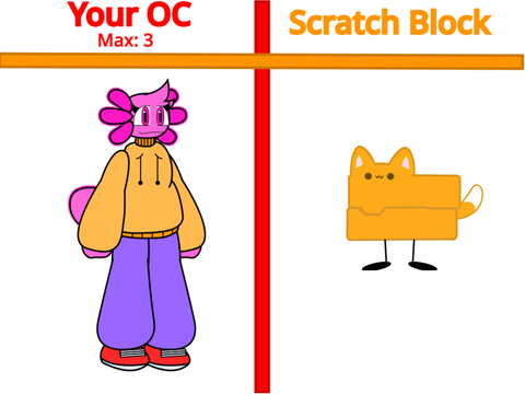 Give Me Your OC And I will make it a Scratch Block! remix