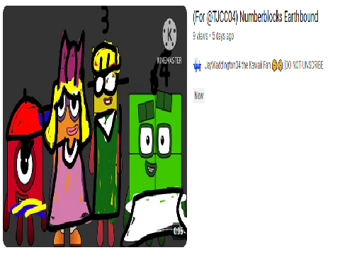 Numberblocks Earthbound