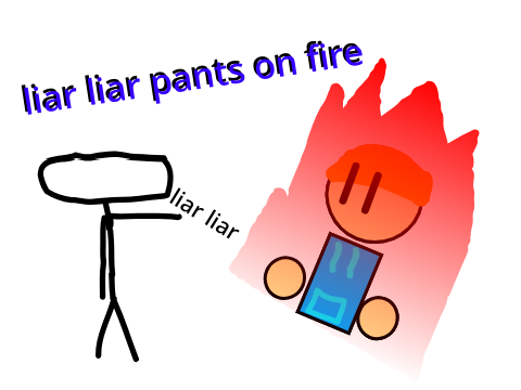 Liar liar pants on fire l #cold4199 #funny #anything #all #foryou #art #animation #raxdflipnote