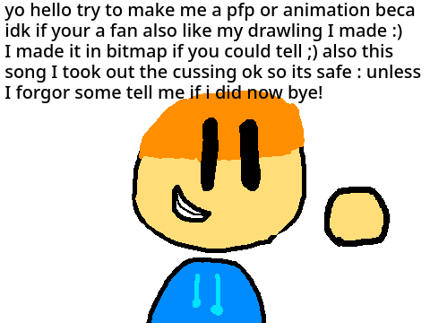 Try to make me a animation or PFP