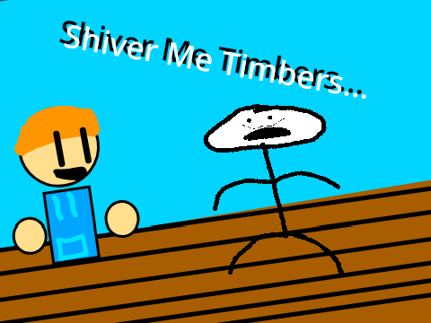 Shiver Me Timbers.... l {pirateCore} #cold4199 #all #raxdflipnote #funny #art #animation #fun