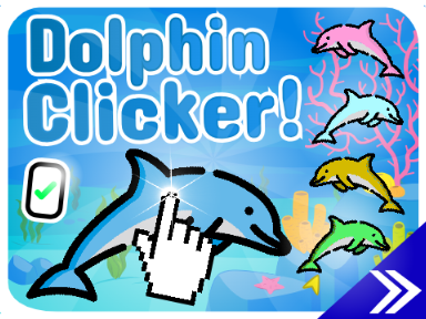 Dolphin CLICKER! v2.0 || #all #games #fun #dolphin #art #trending #music