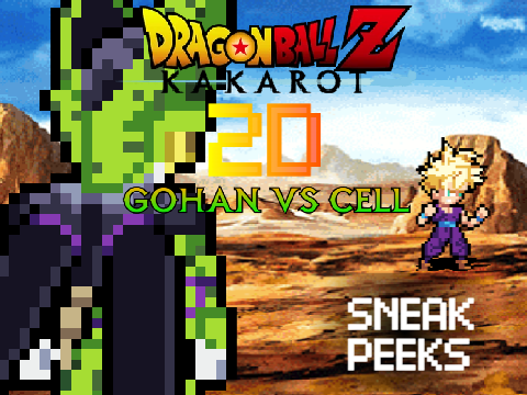 Sneak Peeks | Dragon Ball Z Kakarot 2D | Gohan Vs Cell #all #games
