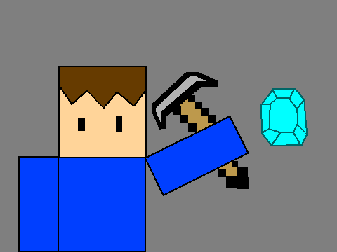 mine diamonds