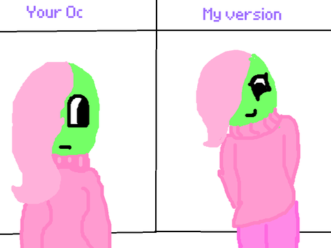 ADD YOUR OC AND I'LL REDRAW IT! :D remix remix-4