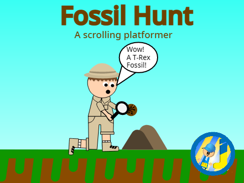 Fossil Hunt|A Scrolling Platformer|#fossil #hunt #scrolling #platformer #games #all #music #art