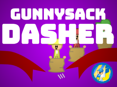 Gunnysack Dasher! #games #all #art #gunnysack #race #trending #competition #thebluej