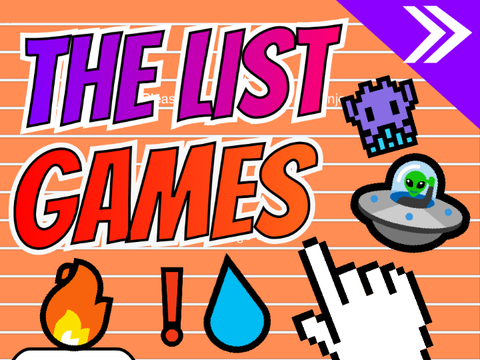 The List Games! - 100% made with Lists || #all #games #trending #lists
